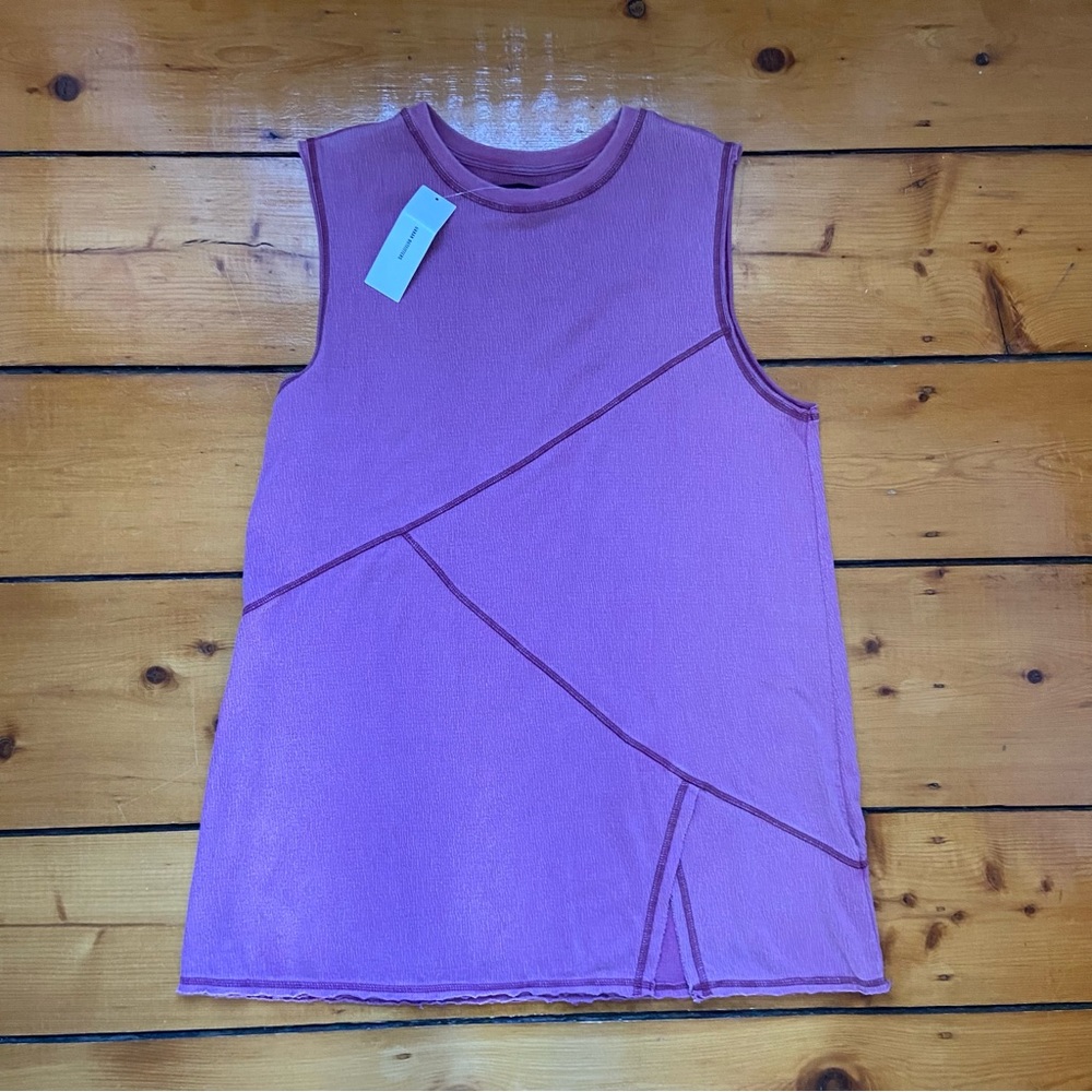 NEW Urban Outfitters Lilac Sleeveless Shift Dress Size Small NWT